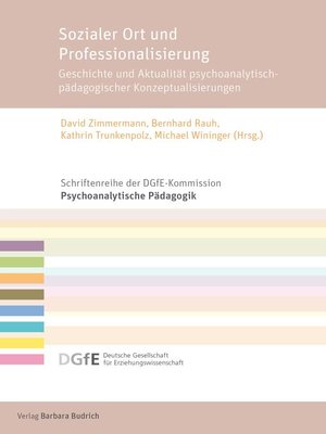 cover image of Sozialer Ort und Professionalisierung